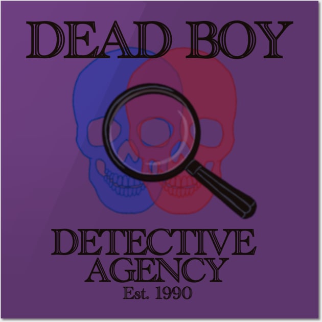 Dead Boy Detective Agency Wall Art by SheWhoLovesMonsters